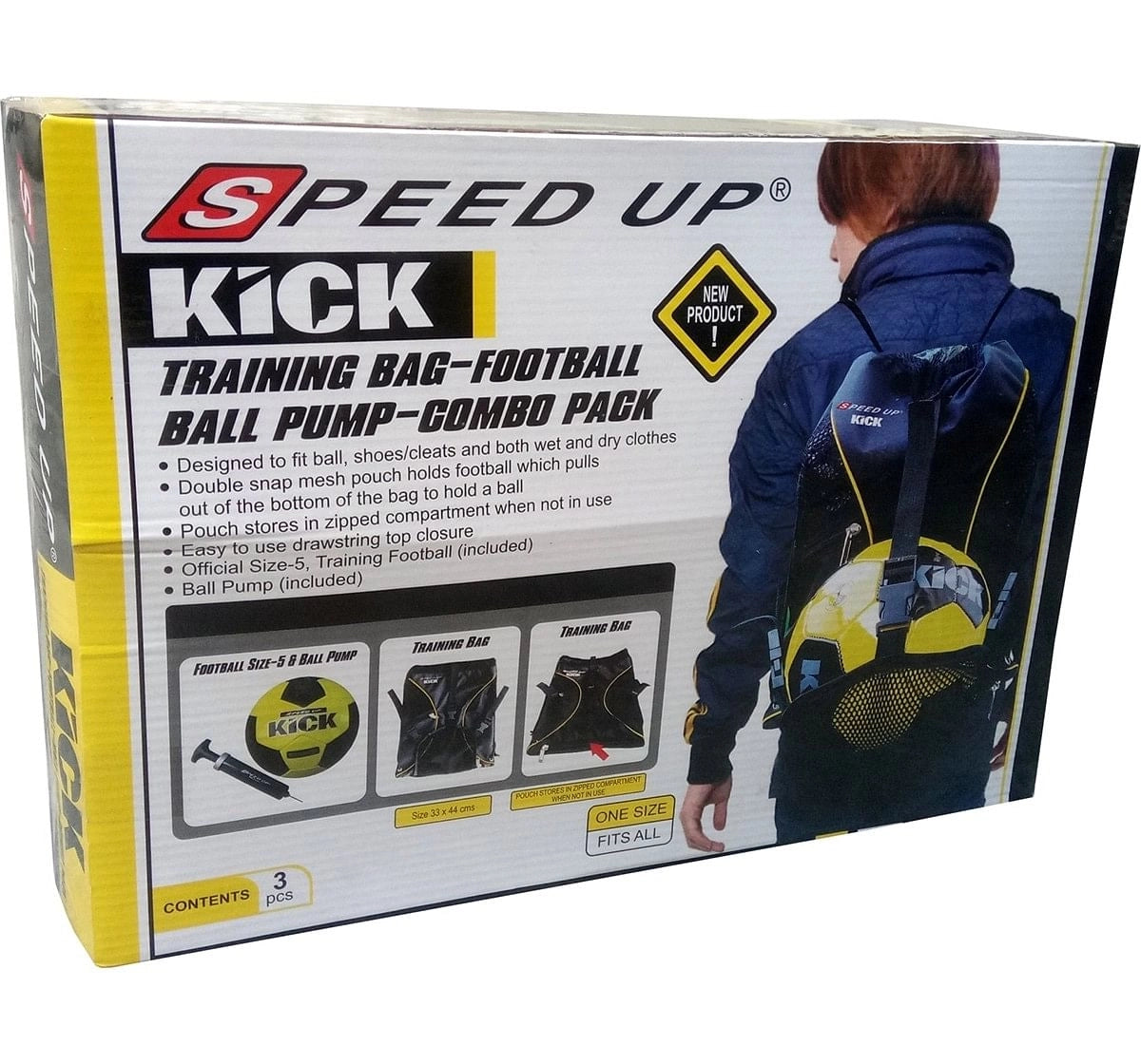 Speed Up Football Bag Combo Set