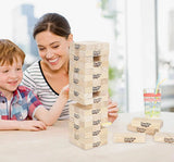 Hasbro Gaming Classic Jenga 54-Block Stacking Game 6Y+ – Natural Wood