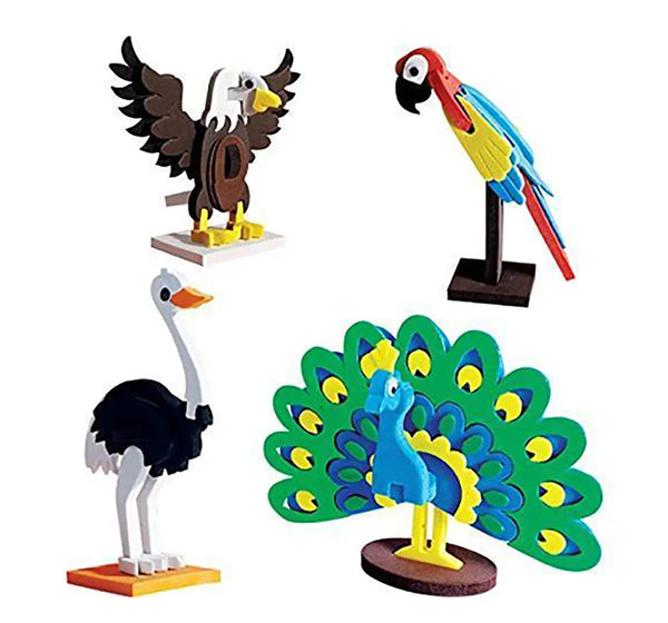 Imagimake Worldwide: Birds DIY Art & Craft Kits for Kids