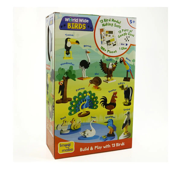 Imagimake Worldwide: Birds DIY Art & Craft Kits for Kids