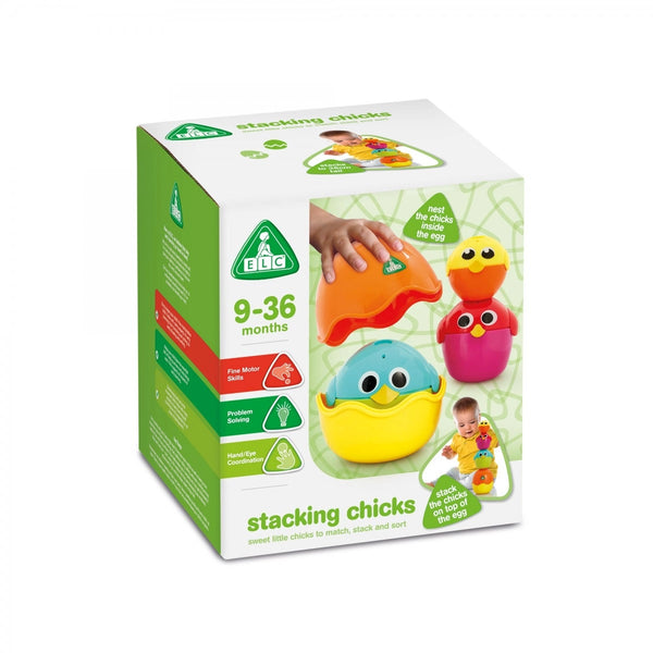 Elc Stacking Chicks Multicolour 9M+