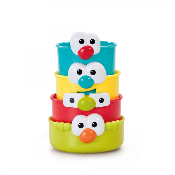 Elc Funny Faces Bath Beakers Multicolour 12M+