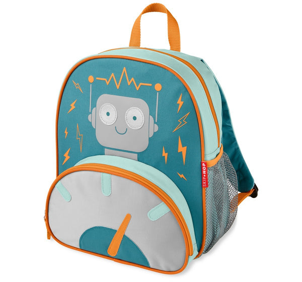 Skip Hop Back To School Spark Style Big Kid Backpack, Robot