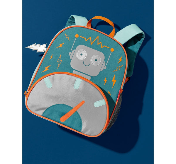 Skip Hop Back To School Spark Style Big Kid Backpack, Robot