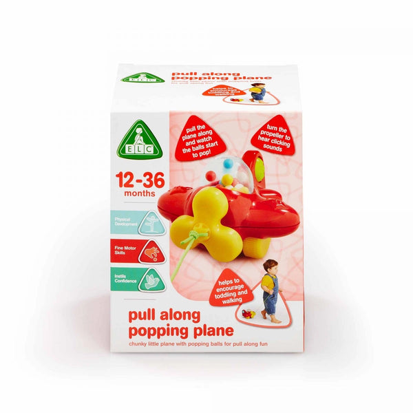 Elc Popping Plane Multicolour 12M+