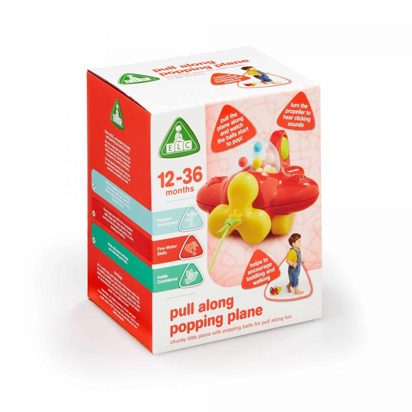 Elc Popping Plane Multicolour 12M+