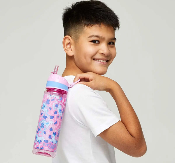 Smiggle Mirage Collection Bottles Plastic, Pink, 4Y+