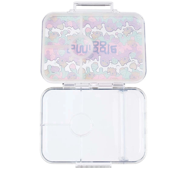 Smiggle Hey There Lunchbox Graphic Mint Transparent, 4Y+