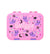 Smiggle Away Small Happy Bento Lunchbox Pink, 3Y+