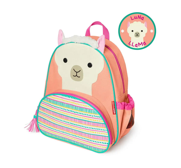 Skip Hop Zoo Little Kid Backpack, Llama