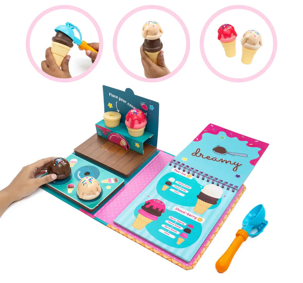 Dabble Dream Of Ice Cream Play & Learn With Patterns