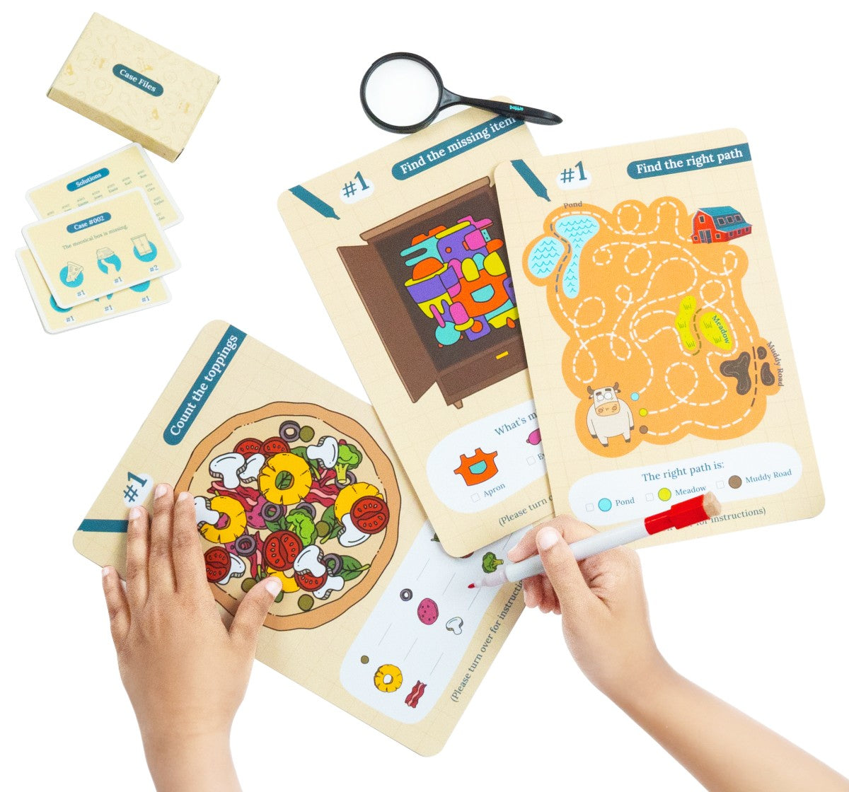 Dabble Moo Town Detective Game One Size Multicolour