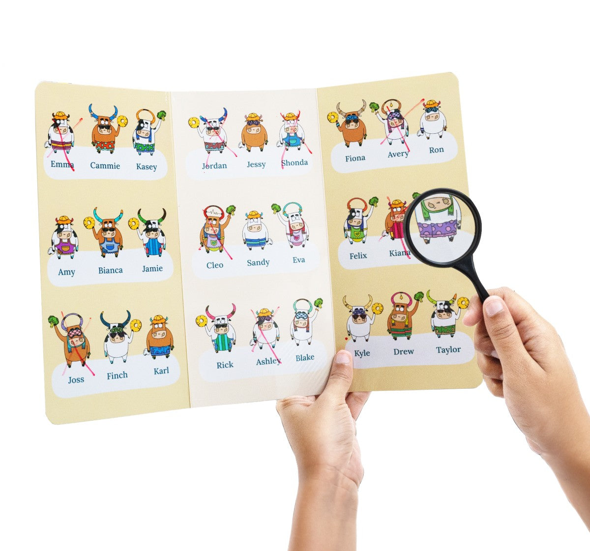 Dabble Moo Town Detective Game One Size Multicolour