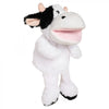 Pugs & Play Play Cow Hand Puppet Talking Black & White 3Y+