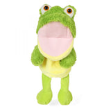 Pugs & Play Frog Talking Hand Puppet Green 3Y+