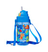 Smiggle Glide Teeny Tiny Plastic Drink Bottle With Strap 400Ml Mid Blue, 3Y+