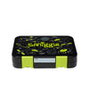 Smiggle Fly High Happy Medium Bento Lunchbox Black, 3Y+