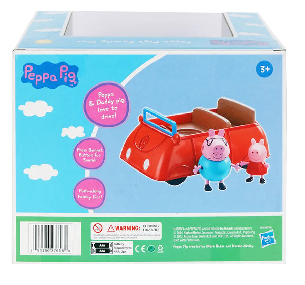 Peppa Pig Peppa's Family Red Car 3+