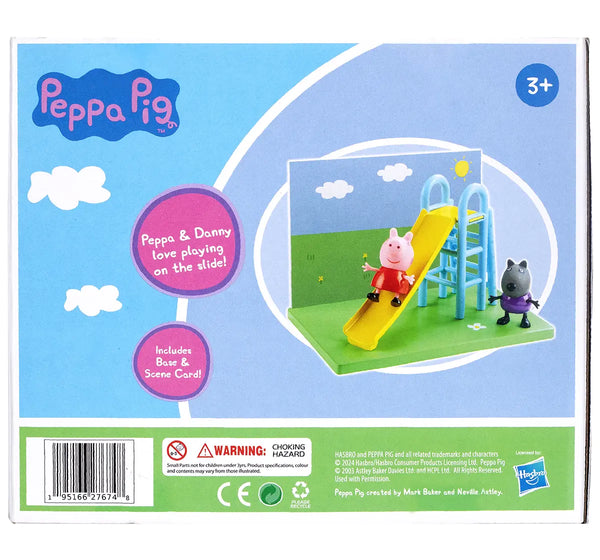 Peppa Pig's Playground Slide Themed Preschool 3+