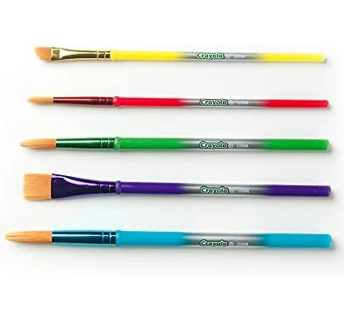 Crayola Arts & Crafts Brush Set Pack of 5 Multicolour