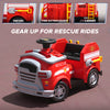 E-Motorad Formula Fun Fire Truck Ride On Car - Red