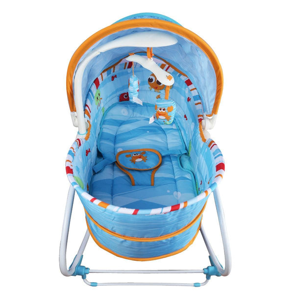 Mastela Rocker Bassinet 5In1 Aqua