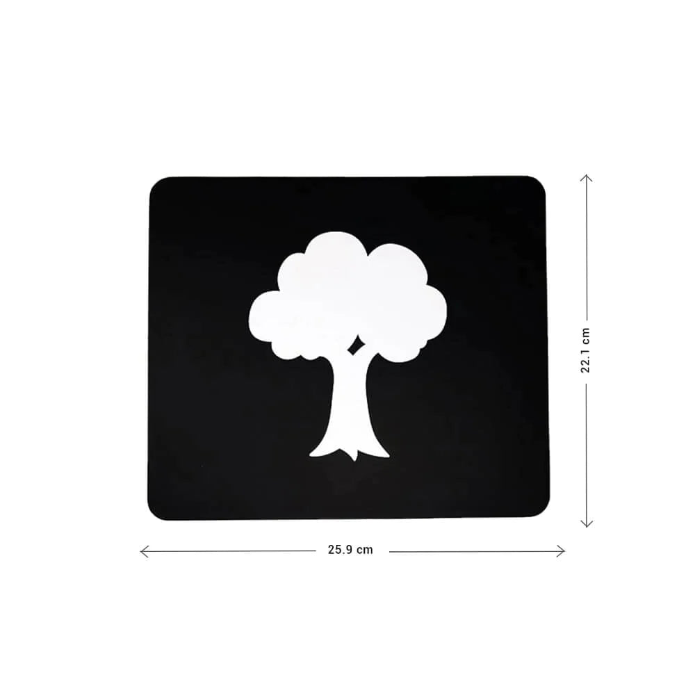 Brainsmith Nature Newborn High Contrast Flash Cards Set of 10 Cards 26 × 22 cm Black & White