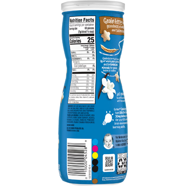 Gerber Vanilla puffs