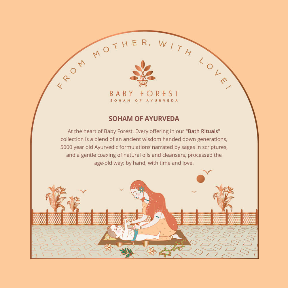 Baby Forest Maasoom Maalish Ayurvedic Baby Body Massage Oil – 200 ml