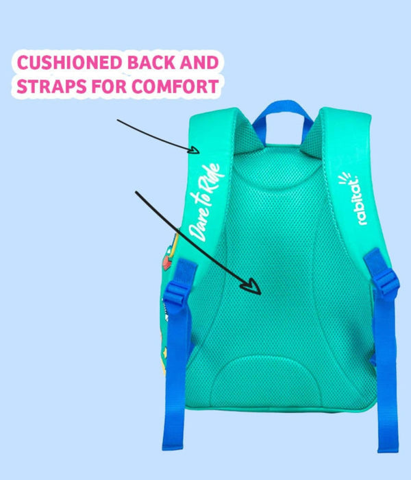 Rabitat Smash Big Kid School Bags, 4-8Yrs 14 Inches School Bag - Spunky