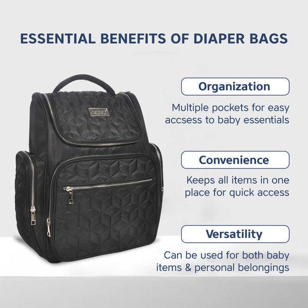 Hopop Daiper Bag Black