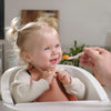 Beaba Silicone Bib - Terracotta