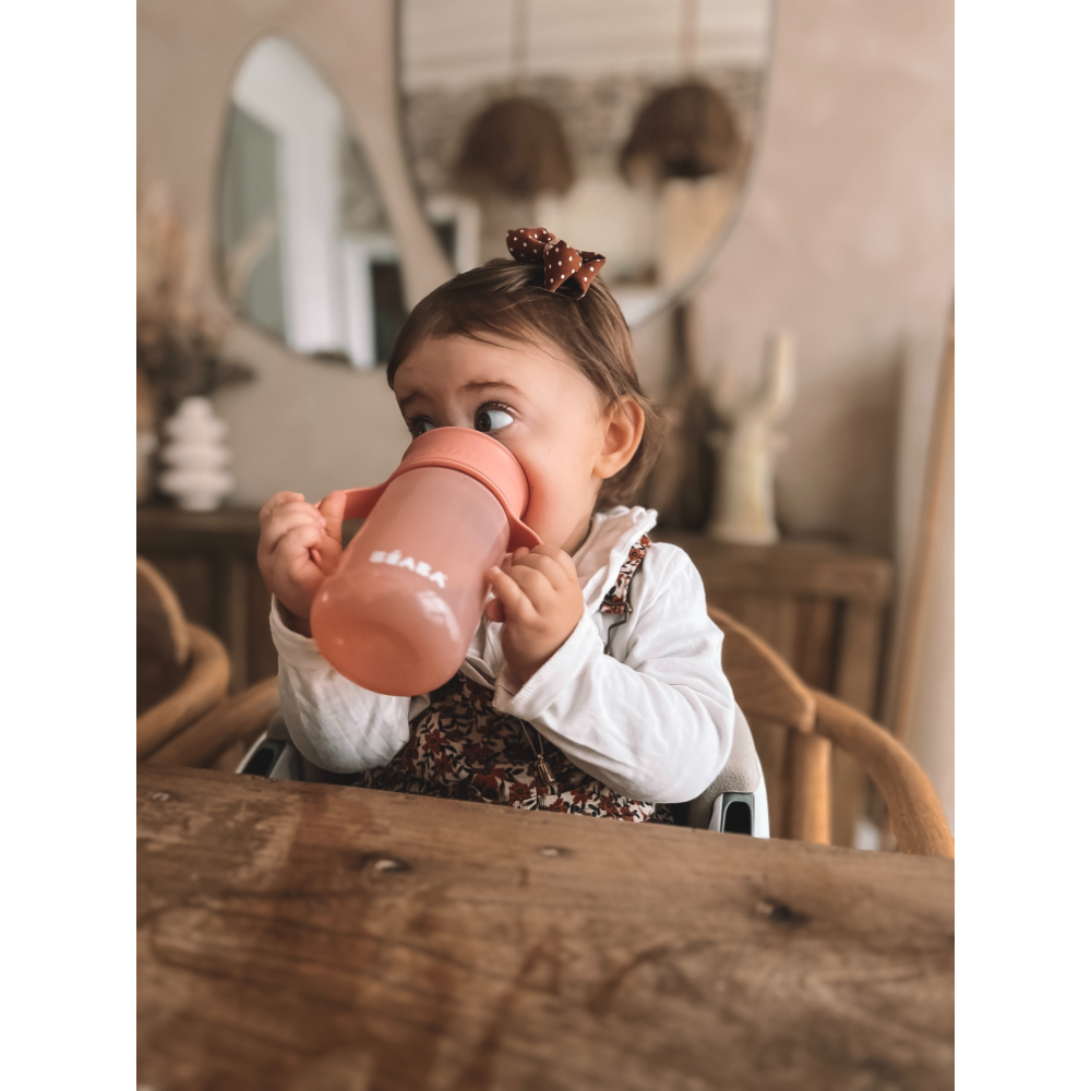 Béaba 360° Baby Learning Cup 340 ml – Pink