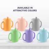 Hopop 3-in-1 Sipper Cup with Spout & Straw 210 ml Grey