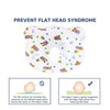 Hopop Memory Foam Baby Head Shaping Pillow - Friends