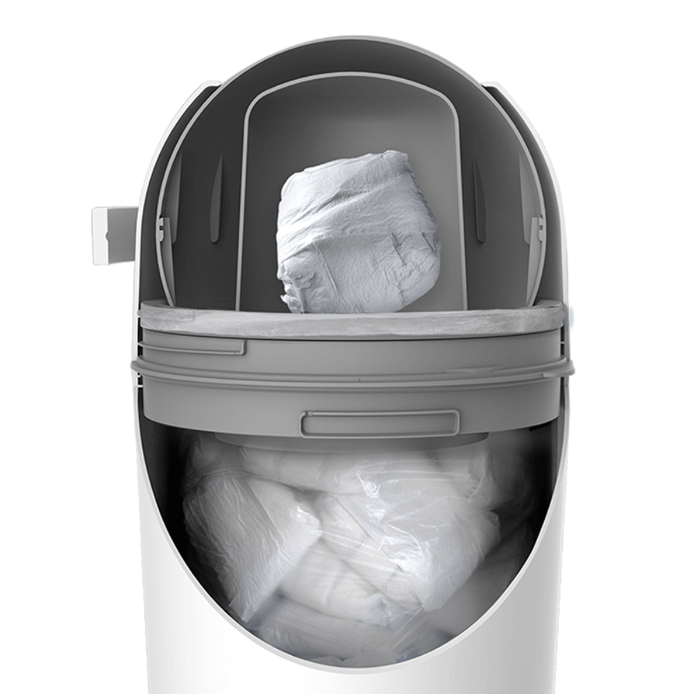 Magic Majestic Diaper Pail 52 × 26 cm Graphite