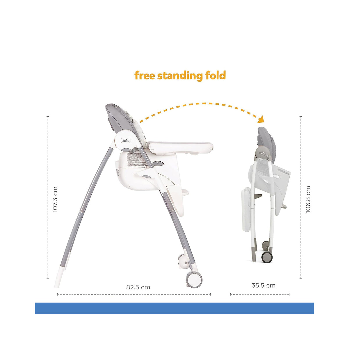 Joie Multiply™ 6in1 Convertible High Chair – Fern