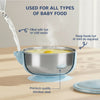 Hopop ® Baby Stainless Steel Bowl with Lid & Suction Base