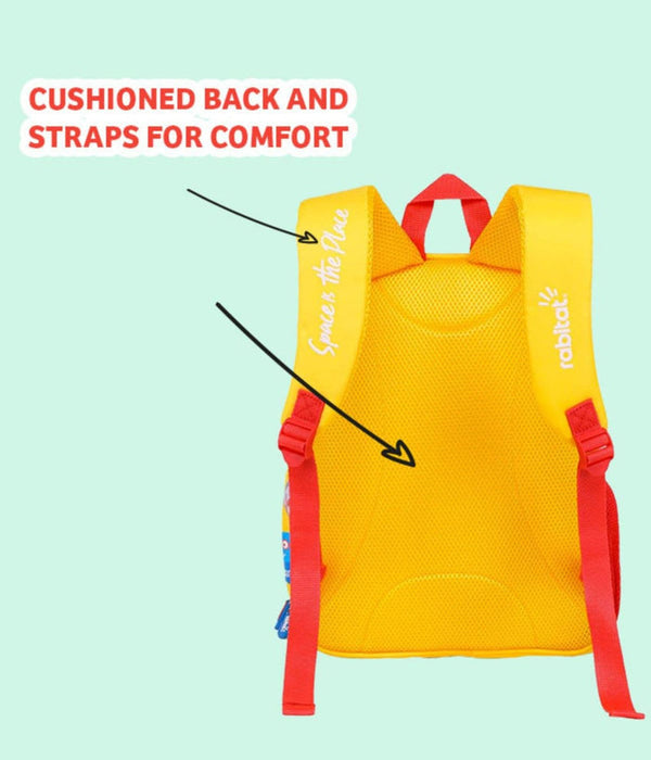 Rabitat Smash Big Kid School Bags, 4-8Yrs 14 Inches School Bag - Shyguy