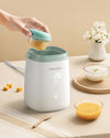 Momcozy 6-in-1 Fast Baby Bottle Warmer 2–11oz – White Green