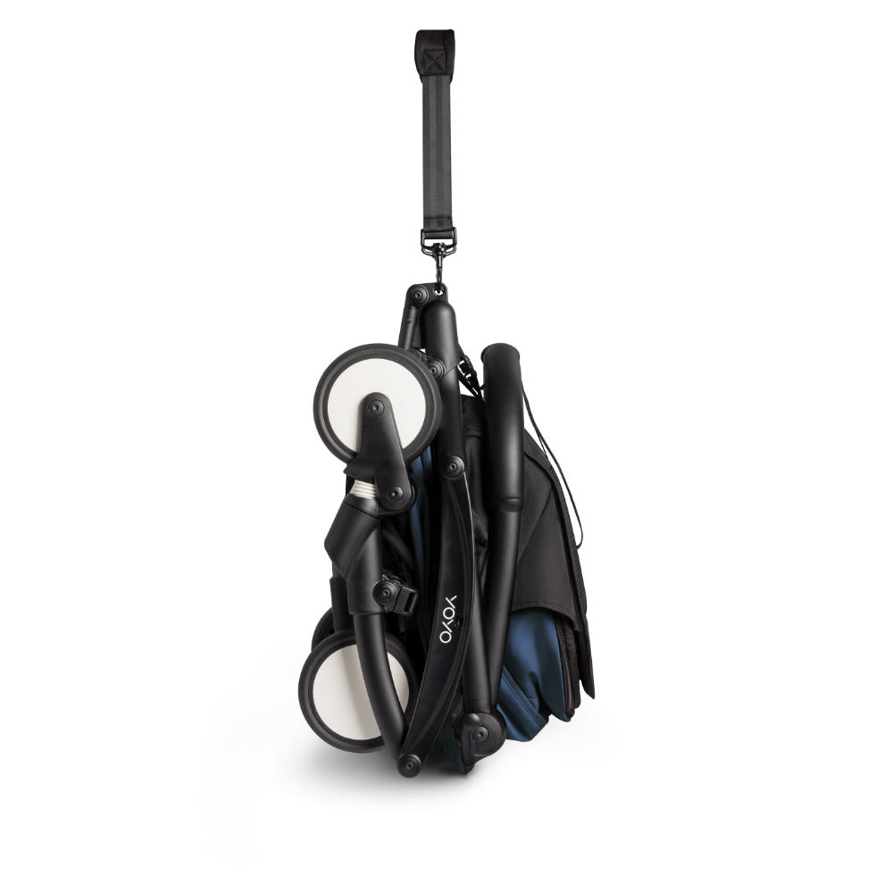Babyzen Stroller YOYO² With newborn pack - Black Frame Air France Blue