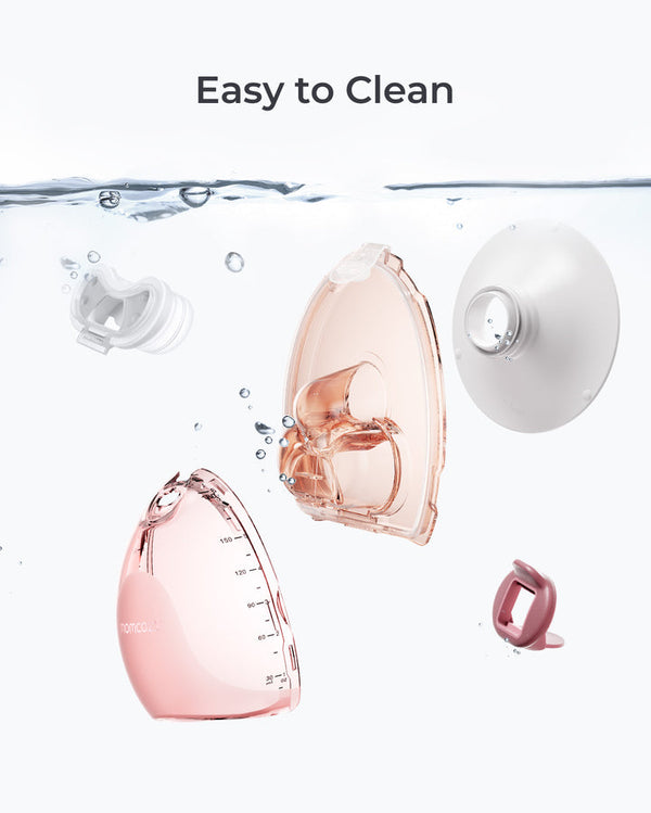 Momcozy Air 1 Ultra-slim Double Breast Pump - Red