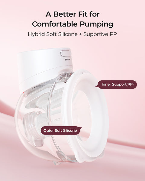 Momcozy S12 Pro Quick Single Wearable Breast PumpPink Gradient