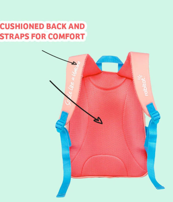 Rabitat Smash Big Kid School Bags, 4-8Yrs 14 Inches School Bag - Sizzle