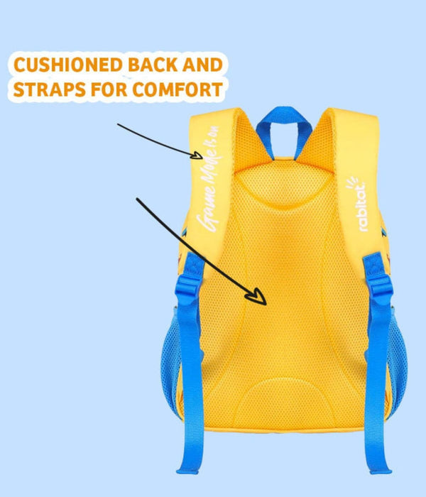 Rabitat Smash Big Kid School Bags, 4-8Yrs 14 Inches School Bag - Sparky