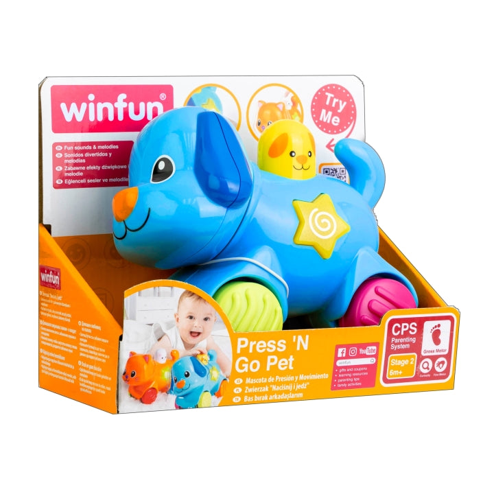 WinFun Press 'N Go Pet - Puppy