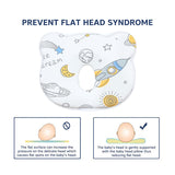 Hopop Memory Foam Baby Head Shaping Pillow Newborn – Space
