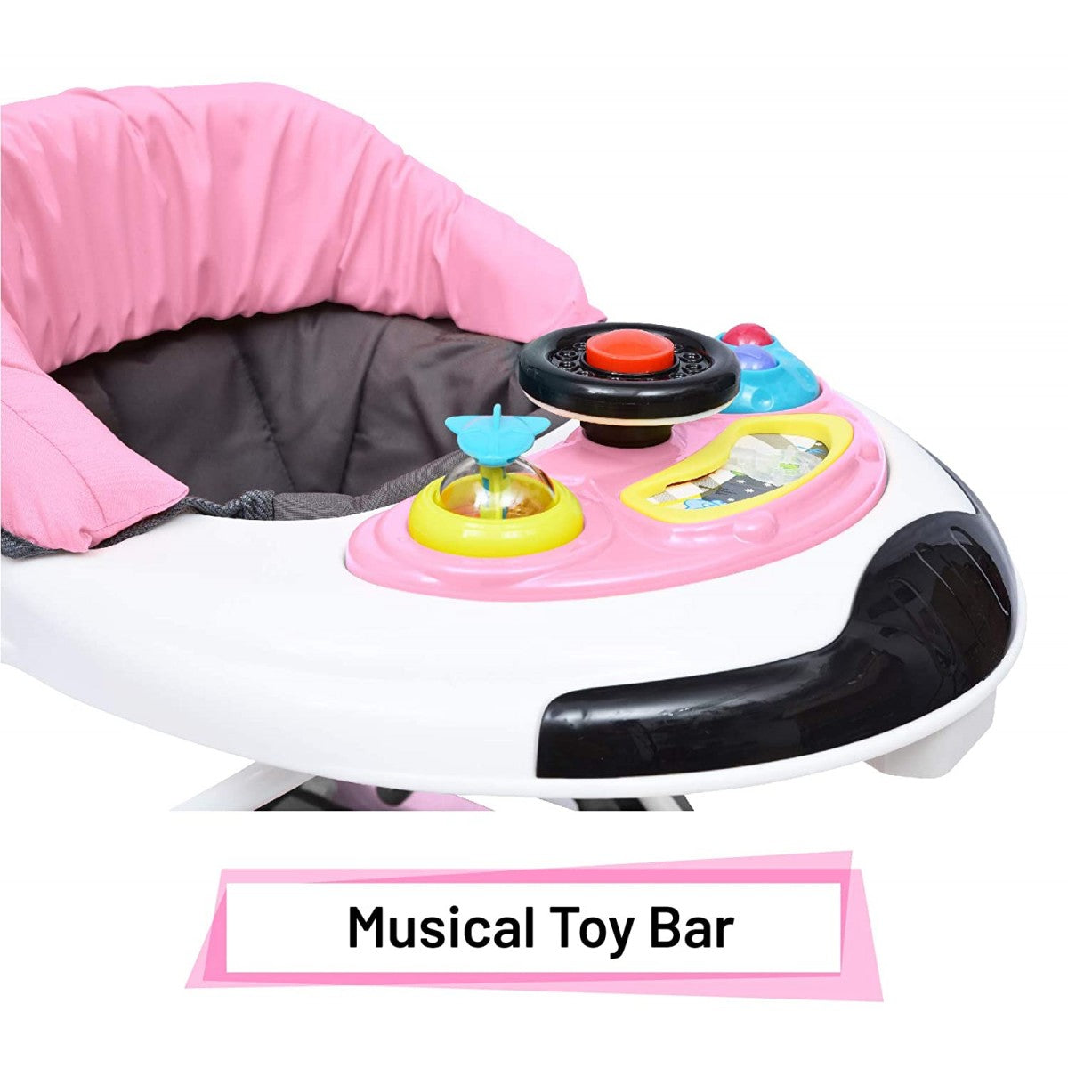 R For Rabbit Baby Walker Ringa Ringa Pink White