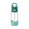 B Box Tritan Straw Drink Bottle 450Ml - Emerald Forest Green
