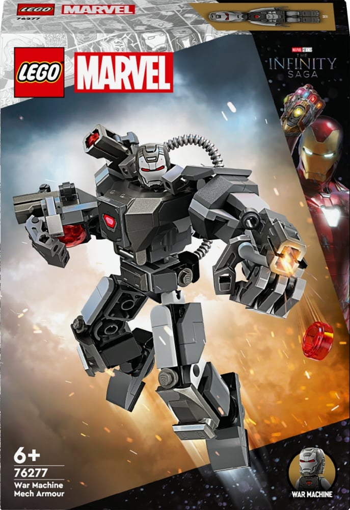LEGO Marvel War Machine Mech Armor 154 Pieces Multicolour